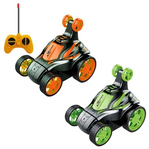Wireless Remote Control Electric RC Stunt Car for Kids Rolling and Tumbling Toy