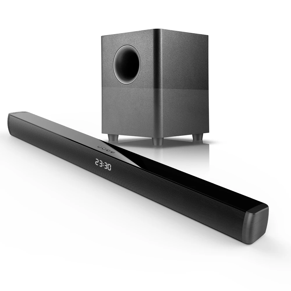 150w Sound Bar With Wireless Subwoofer 2.1 Ch Sound Bars For Tv 37 Inch  Soundbar Tv Speakers,Home Theater Audio - Buy 2.1ch Soundbar For Tv Blue  Tooth