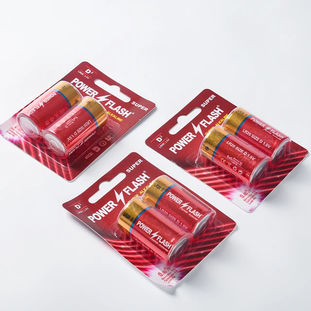 HUATAI Environmental Protection D Alkaline Battery LR20 AM1 1.5V
