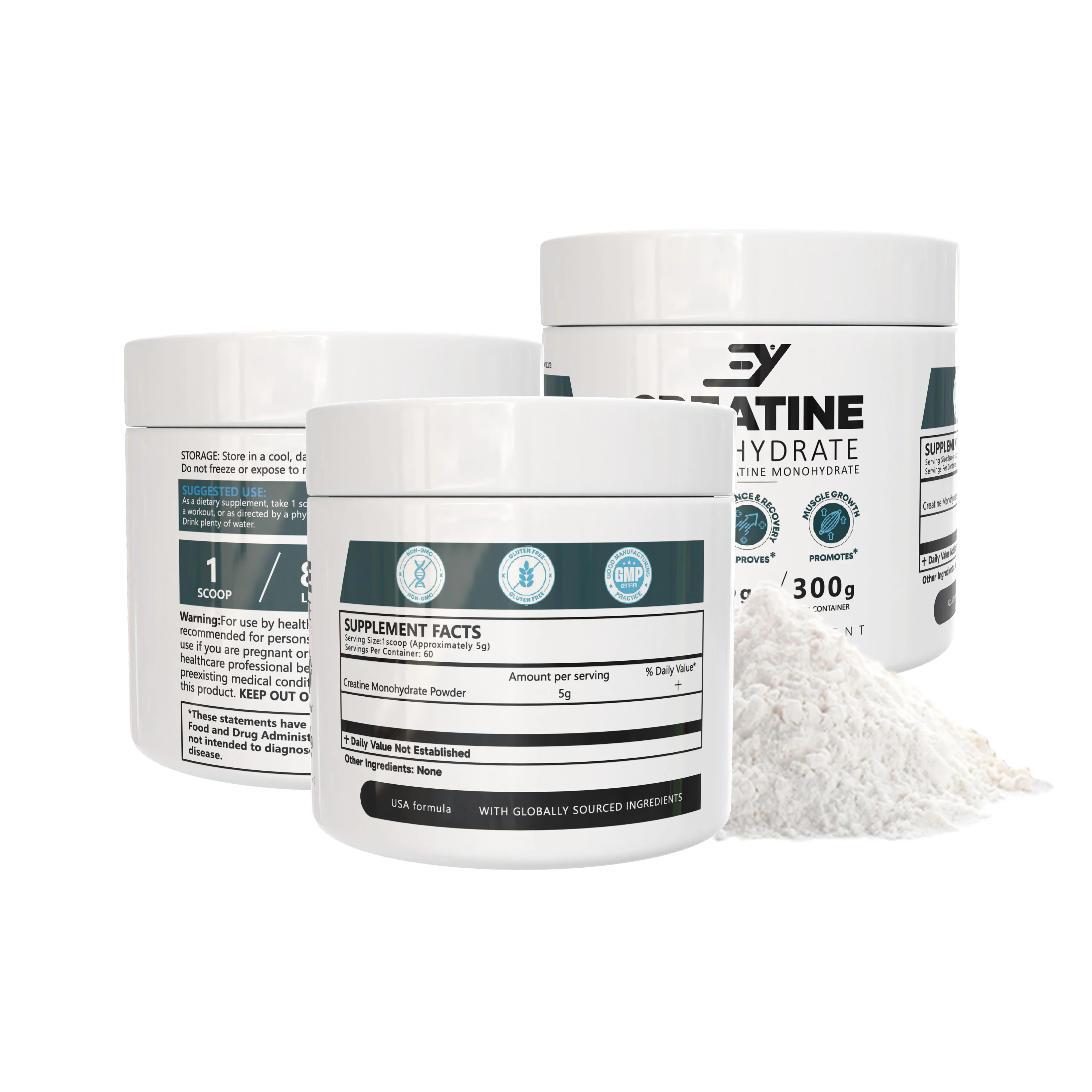 OEM ODM Creatine Powder for Muscle Growth & Energy Replenishment Safe for Pregnant Women Sodium Phosphate for Energy Balance