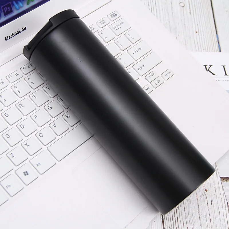 Оптовая Продажа 17 унций путешествия с вакуумной изоляцией из нержавеющей стали стакан из нержавеющей стали с откидной верхней крышкой