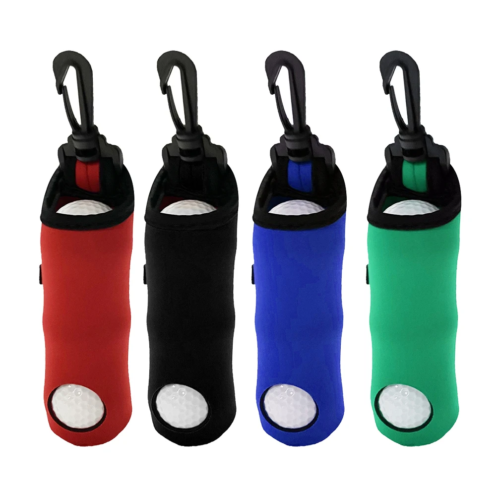 Factory Custom Portable Pocket Golf Ball Washer Golf Ball Cleaner Pouch