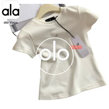 2025 Designer Women's Custom T-Shirt High Quality 100% Cotton Washed Technique O-Neck for Spring Winter Featuring Cute Cartoon