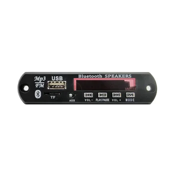 Hisound Car Wireless BT FM USB MP3 Player Module Radio PCB PCBA With SD Card MP3 Decoder Board