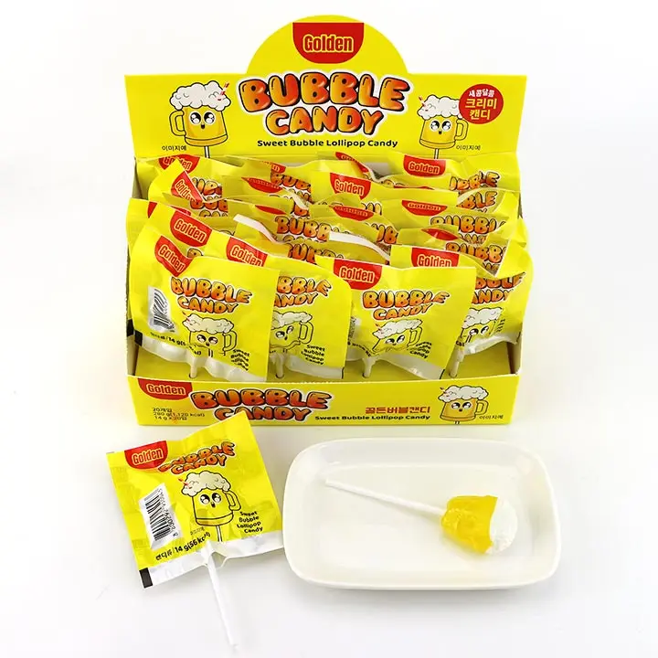 bubble lollipop