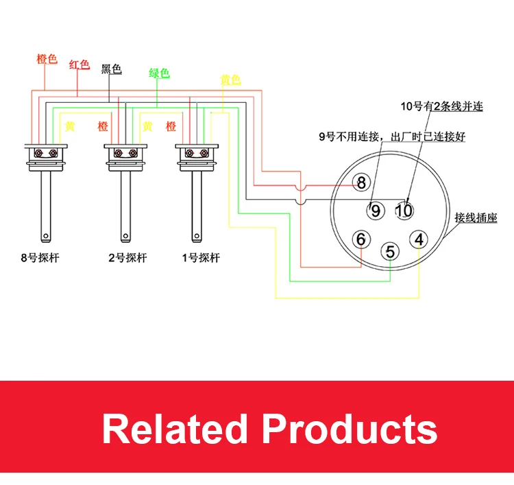 Tank Trailer Parts - Overfill 5 Wire Diesel Fuel Sensor