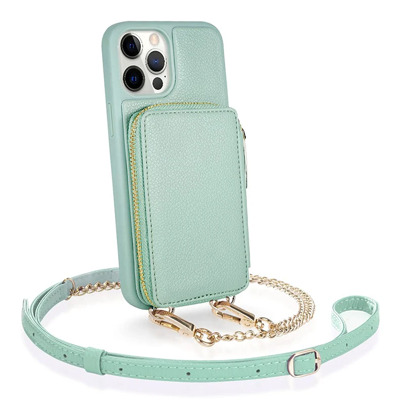 Iphone purse clearance with shoulder strap