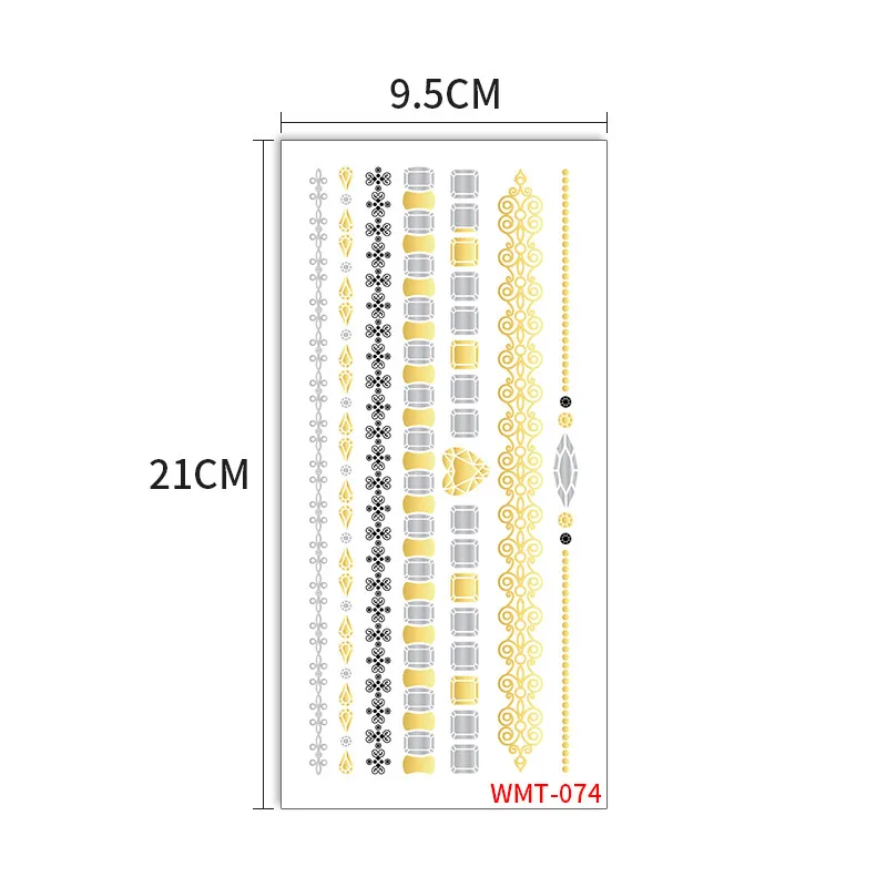 Золотые Соблазнительные трафареты хной принт временная татуировка наклейка индийская паста кружевная Вагина металлическая хна для женщин