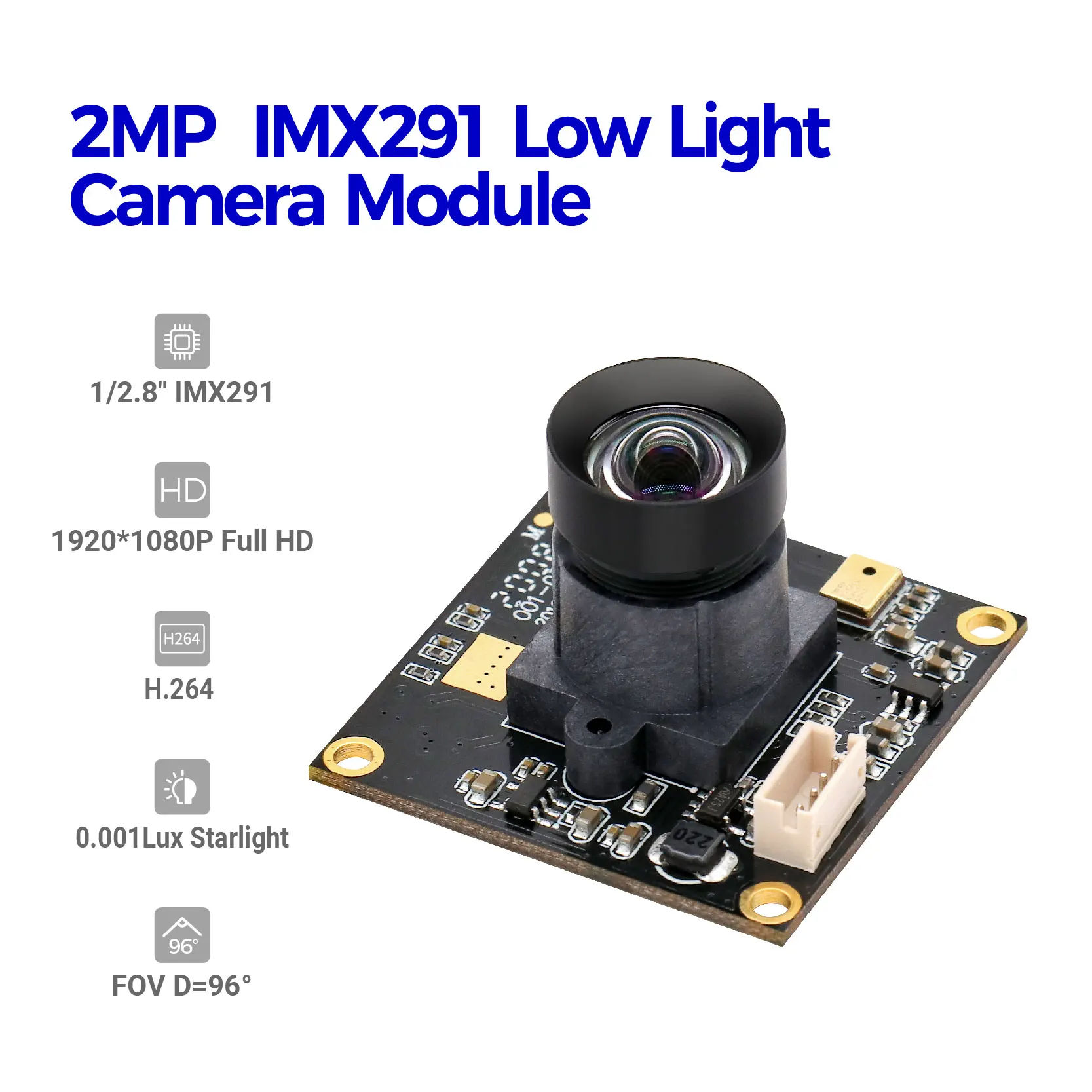 IMX291 Low Illumination 1080P Camera Module