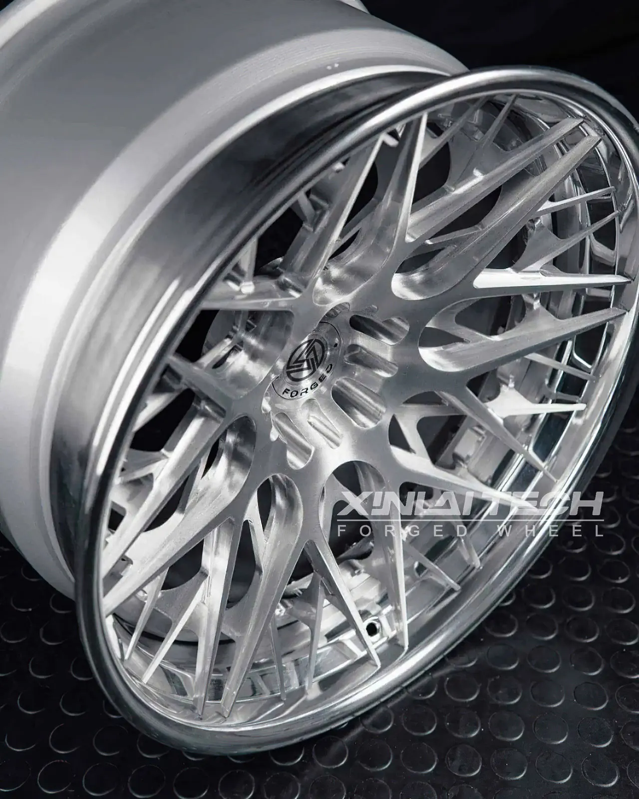 XL 3 Piece Deep Dish Forged Wheels 5x112 5x114.3 5x120 Alloy Rims for BMW Mercedes Audi Custom Finish Wheels - Image 4