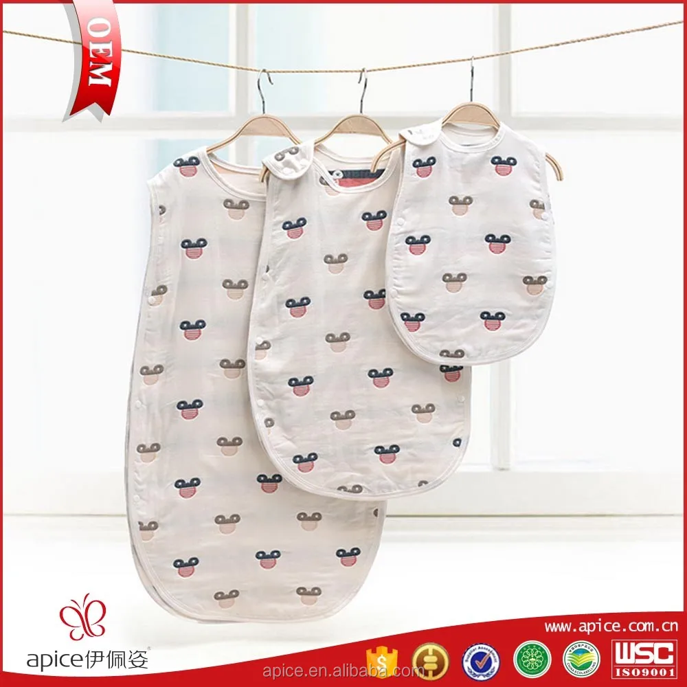 Жаккардовая ткань 3 размера ребенка спальный халат/спальный мешок/костюм младенца