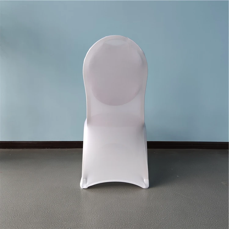 Оптовая Продажа Универсальный Белый стрейч спандекс банкет свадебные стулья чехлы для