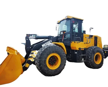 China Top Brand 5 Ton Used LW500KV Front Wheel Loader Earth Moving Machinery 162kw Powerful Weichai Engine