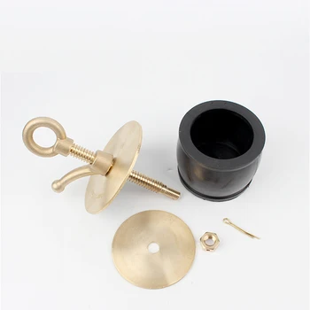 Bouchon De Vidange Bateau En Laiton - 2,5 Cm - Vis Et Joint étanche - Pour Vivier, évier, Puits à Appâts