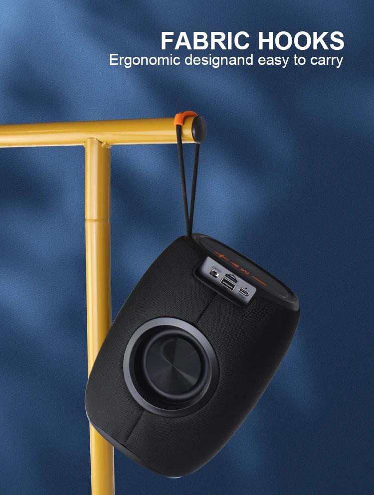 Kisonli K20 High Bass Blue Tooth Tws Small Dj Speaker