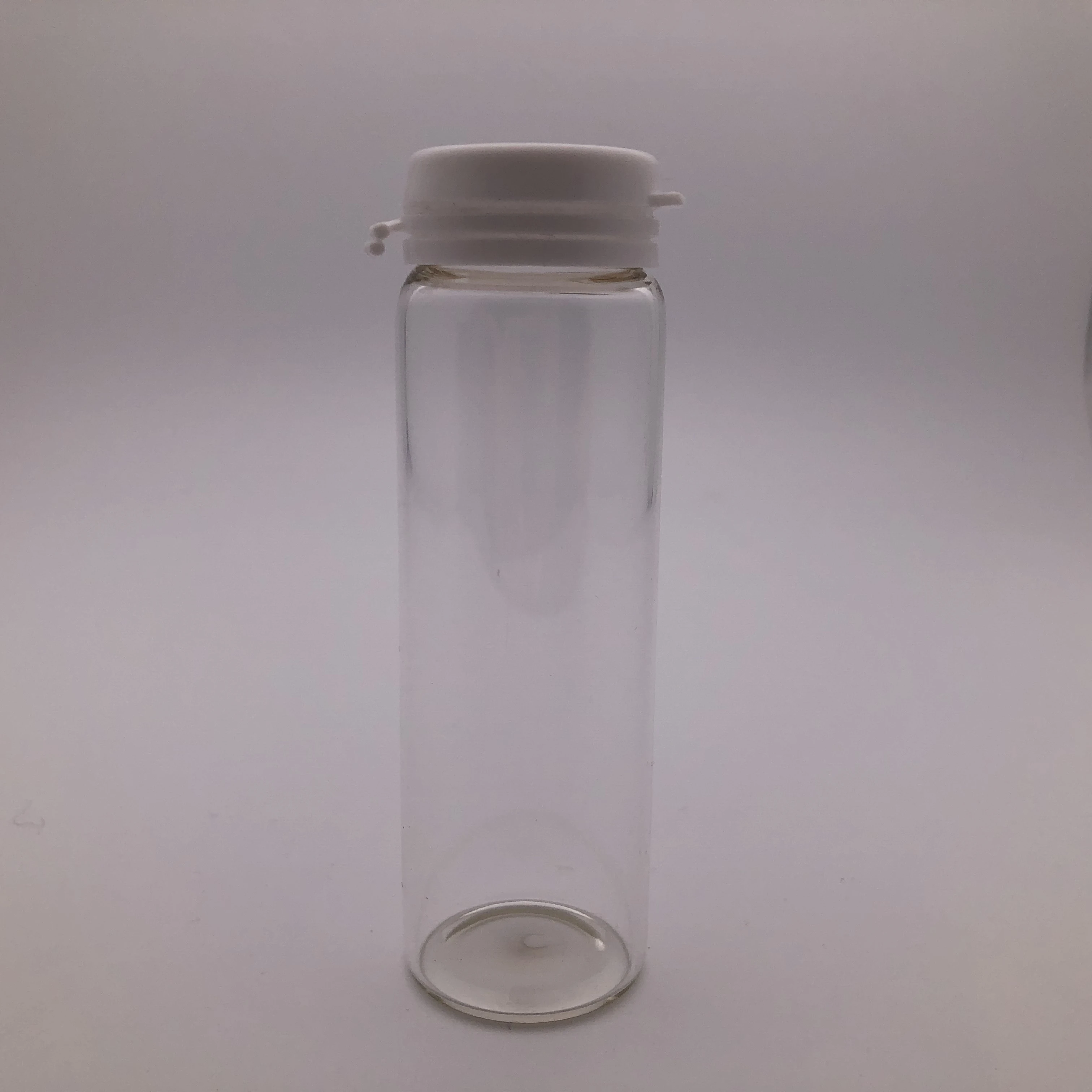 Round Empty Screw Top Mini Glass Vials 15ml Refillable OEM ODM
