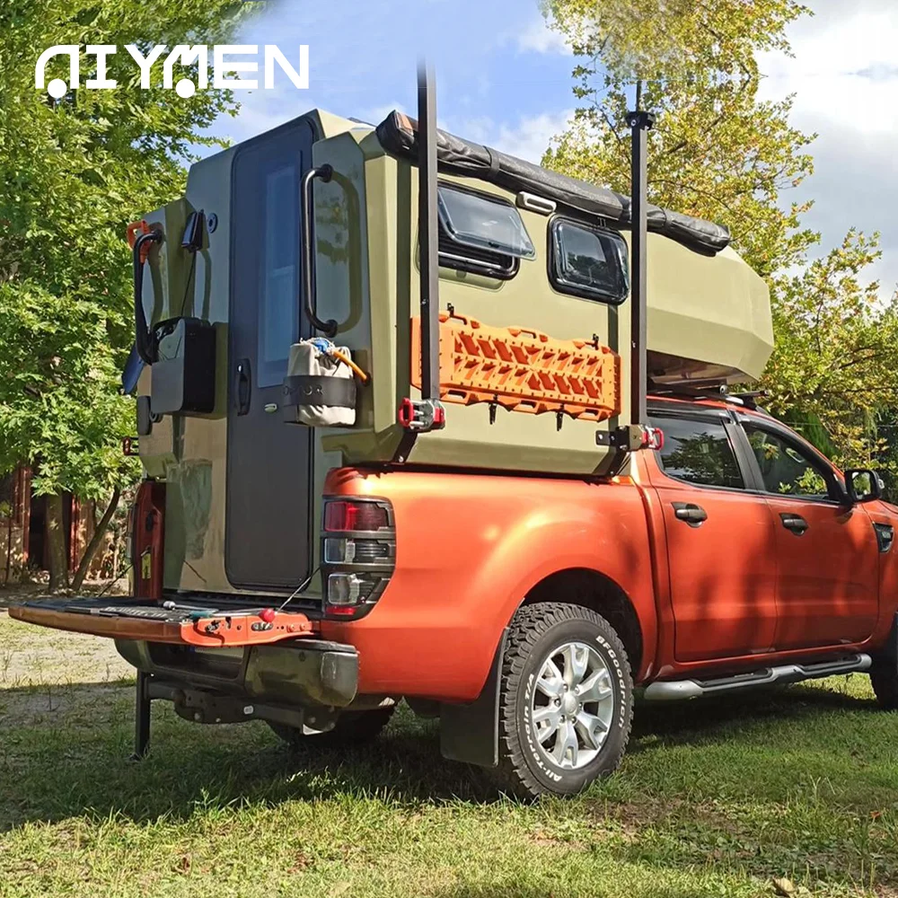 Alibaba.com: Fibreglass Cabin Expedition Flat Bed 4x4 Box Pop Up ...