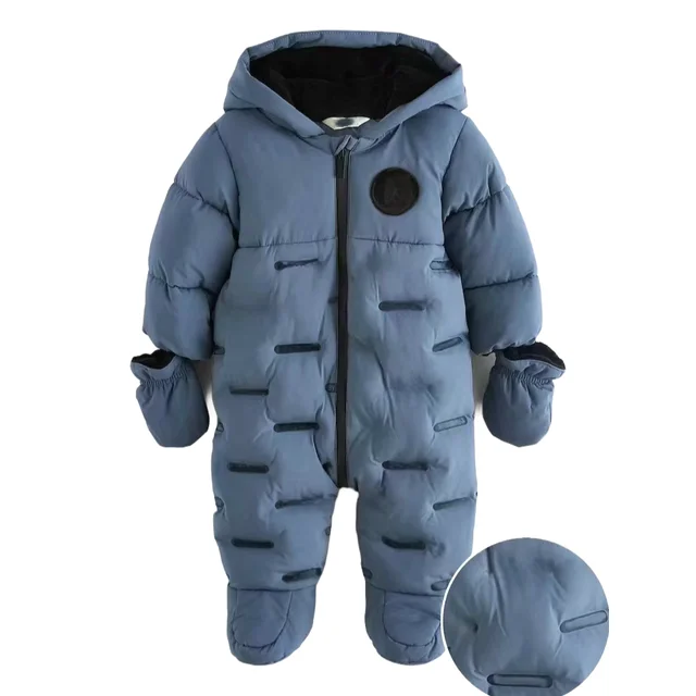 Baby Girl and Boy Winter Pants One Pieces Snowsuit Keep Warm Kid Snow Ski Suit