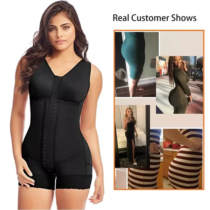 Custom Logo Fajas Colombianas Shapewear Post Surgery Stage 2 Faha Butt