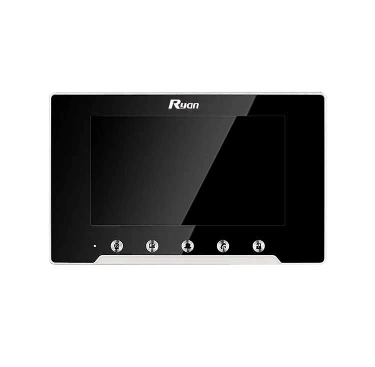 7 Inch Wire Free Intercom Telephone System Wireless Long Range Remote Control Ring Door Bell Camera