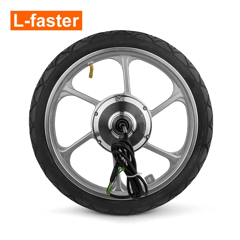 High Torque DIY 16 Inch Wheels 350w 24v 36v Electric Bike Kit 350 Watt Hub  Motor Fat Tire Bike