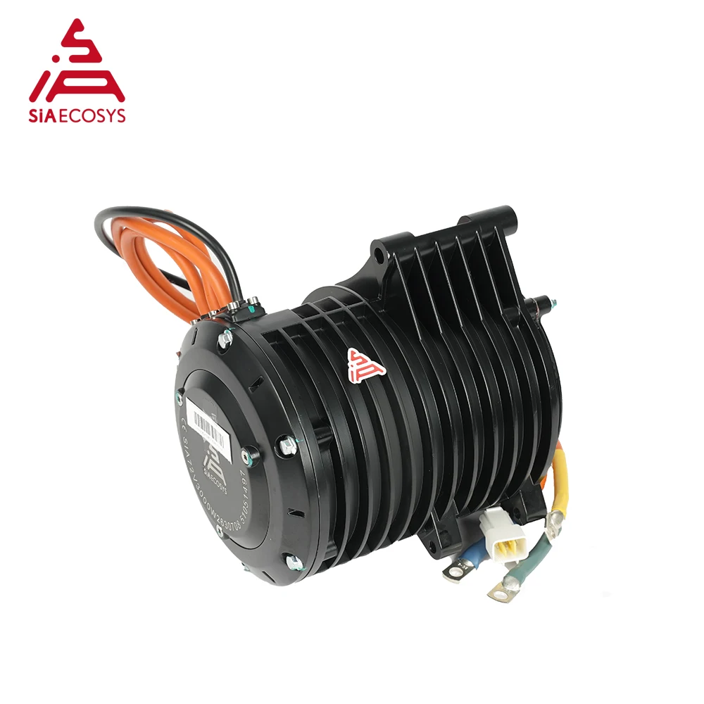 QS MOTOR QS138 V3 3000W 72V Mid Drive Motor with 1:2.35 Gearbox