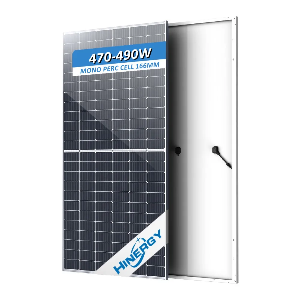 Hinergy M6 Monocrystalline PERC Cells 450w Mono Solar Panels 480w 500w Panals 500 Watt Painel Solar Price