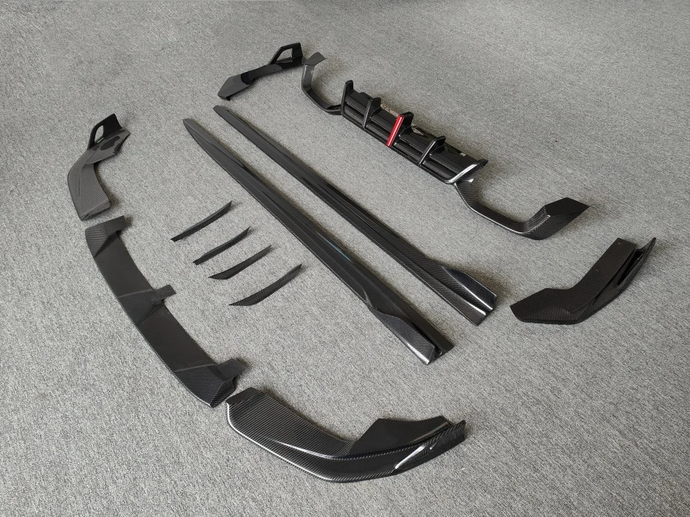 Used for the 2023-2025 BMW X3M X4M F97 F98 Retrofit a Style Carbon