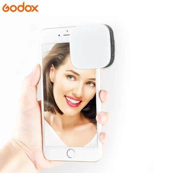 Godox LEDM32 Mobilephone Portable Selfie LED Light Blilt-in Lithium Battery Adjustable Light for Photography Smartphone detail image