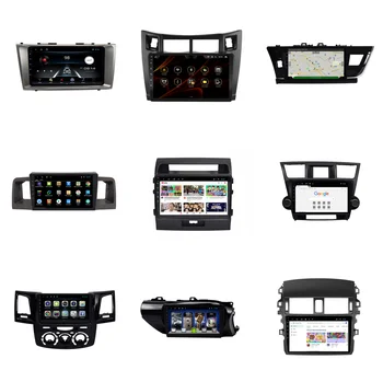 Cadre D'autoradio 2din 9 Pouces, Cadre Argenté Pour Mercedes Benz CLK 2004 – 2006, Kit De Panneau De Garniture De Tableau De Bord Audio