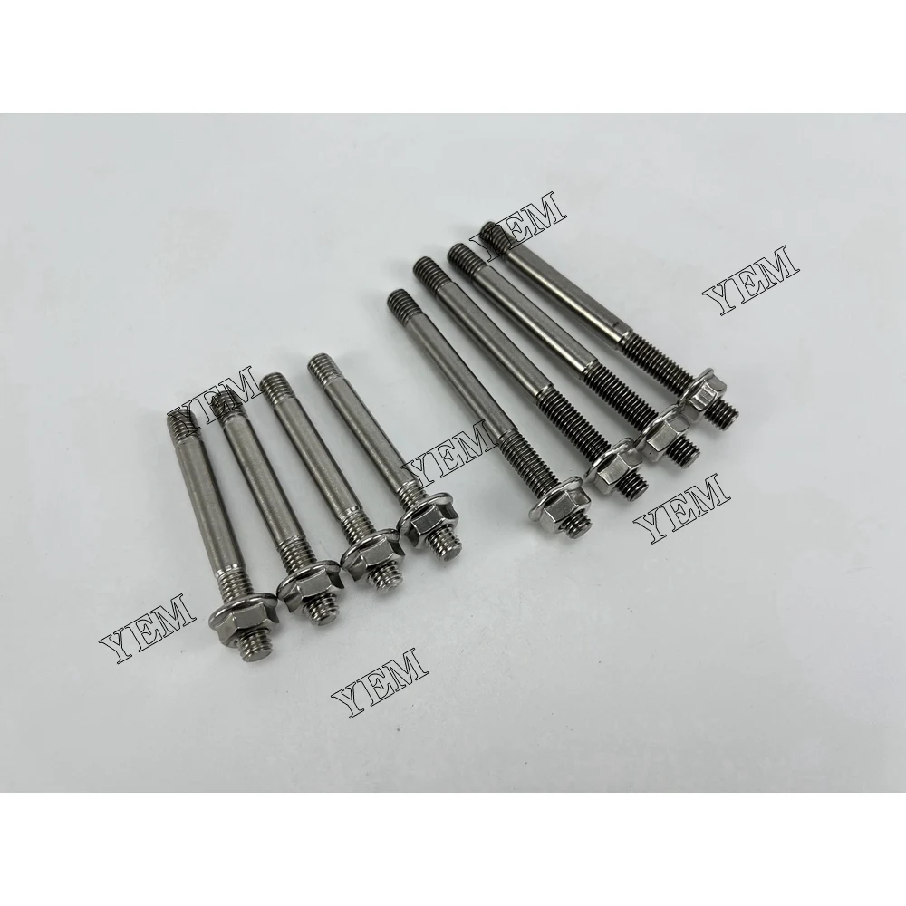 For Isuzu 4BD1 Bolt Stud Industrial Machinery Engine Parts 4