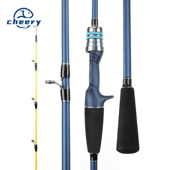 Light Carbon Jigging Squid Toothfish Octopus Sea Fishing Rod with Eight Pods Offshore Boat Use – Metal Jig – view 2