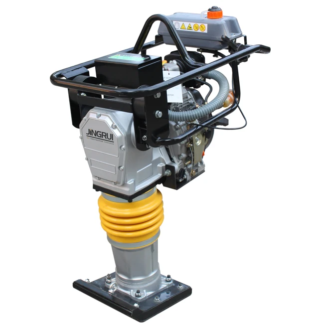 Handheld Plate Tamper Machine Rammer Compactor Tamping Rammer