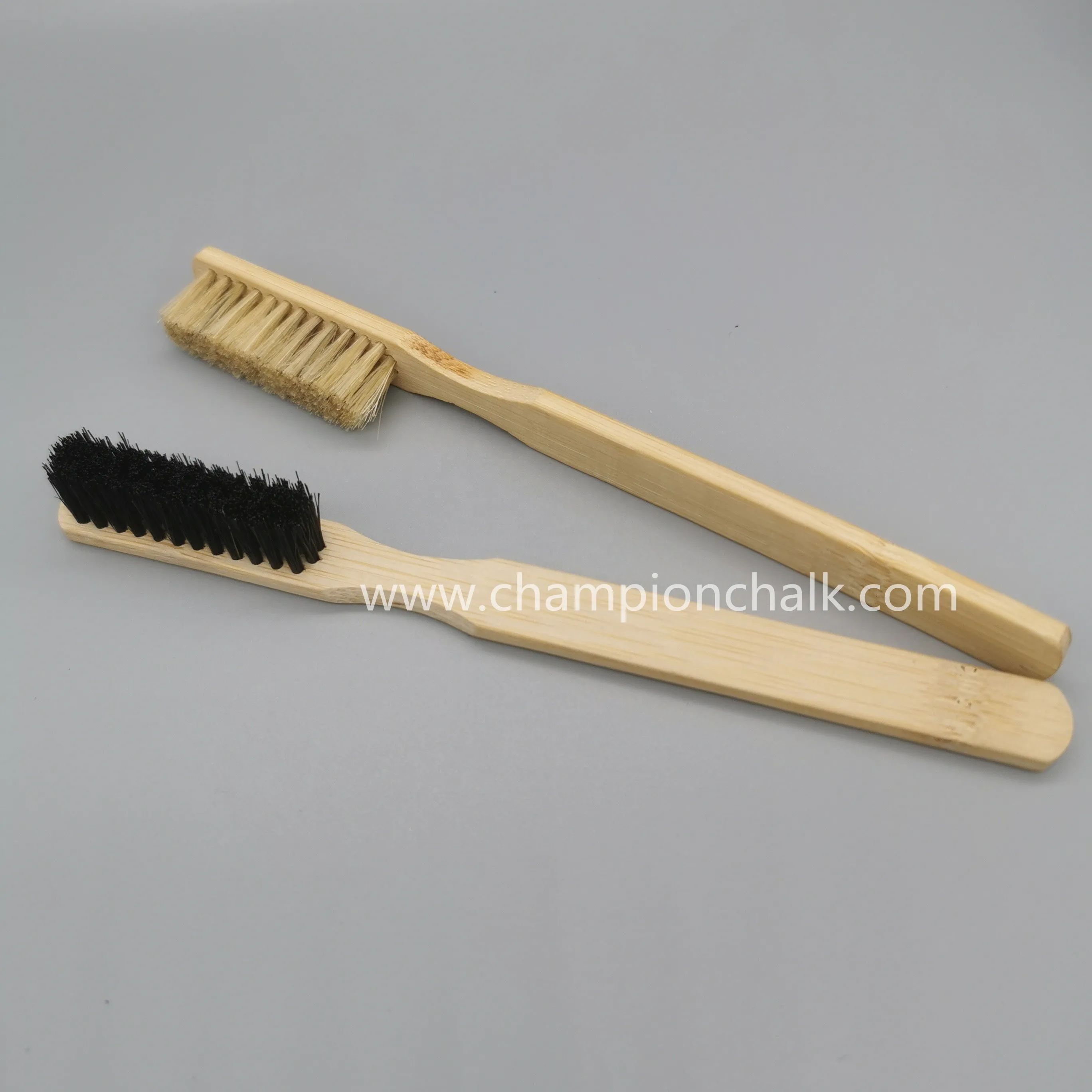 Oem Bouldering Rock Climbing Holds Brush Bamboo Wood Boars Hair Chalk