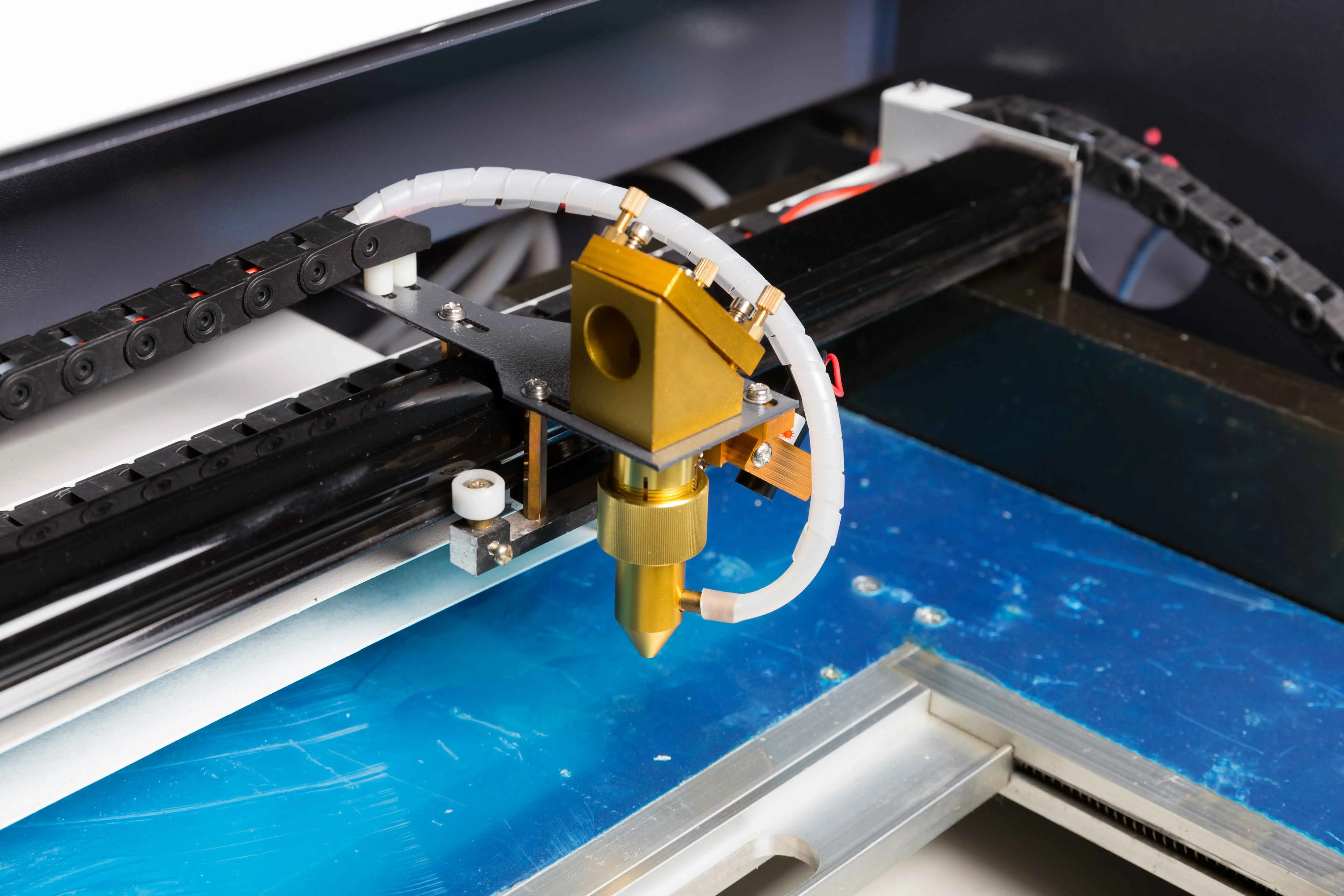 Small Desktop Cheap Rubber Stamp Making Machine/stamp Maker Laser Ingraver Cutter 40/50w 3020/4040 Ruida Offline/M2 Controller