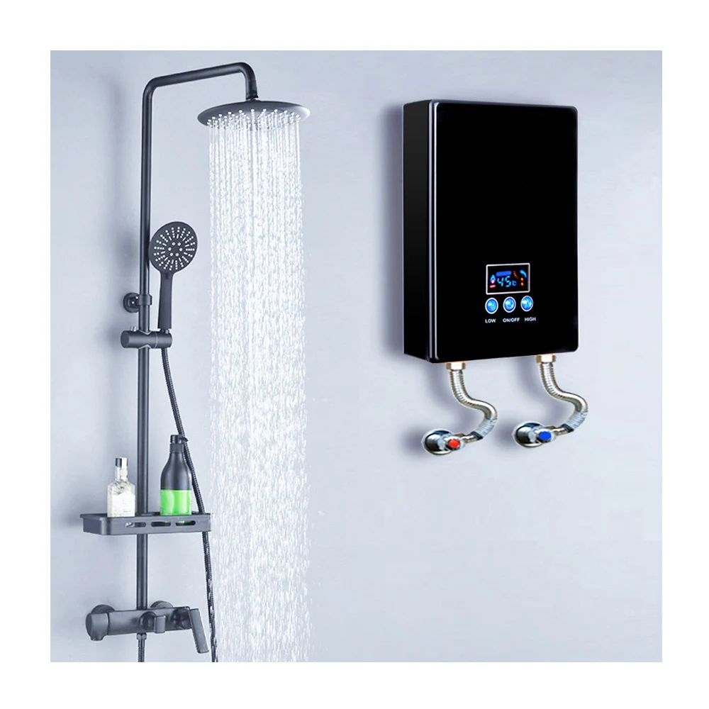 7500W Chauffe-eau électrique instantané pour douche, sans