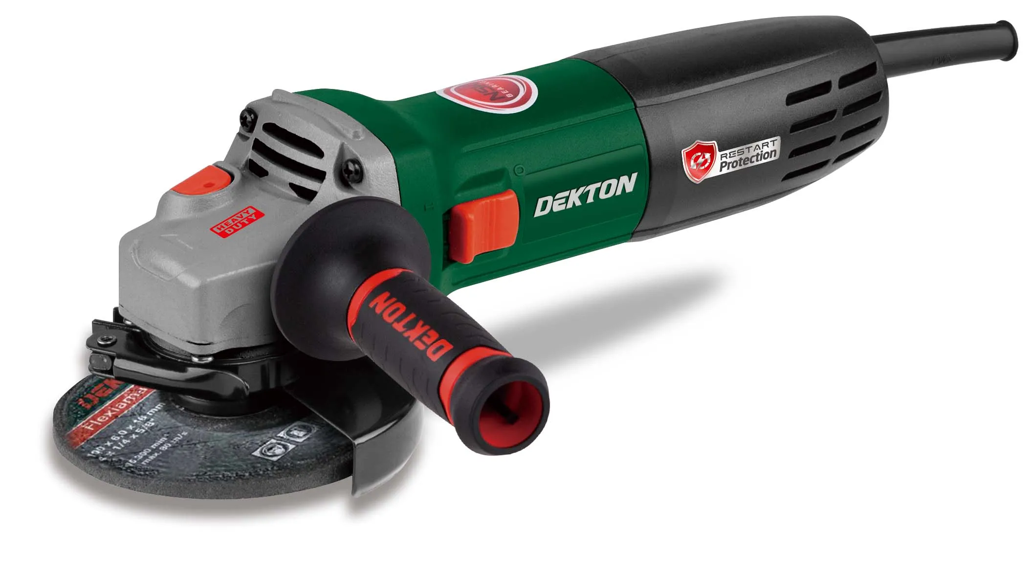 Dekton-WS750-100/115/125mm 750W Professional Angle Grinder Machine-C&U(S&F) Bearings Inside supplier