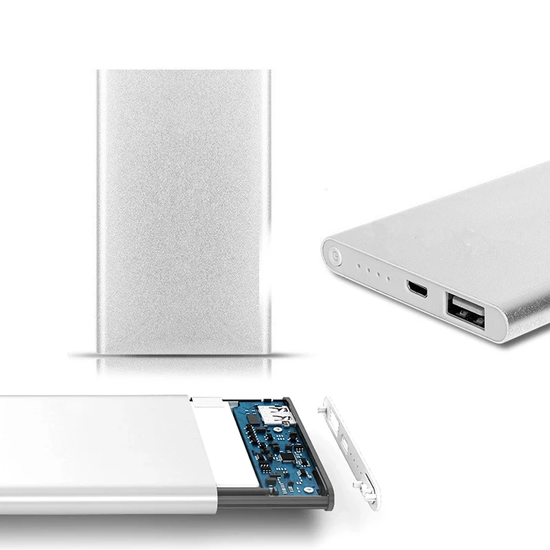 Portable Ultra-Thin 4000mAh Portable Power Bank Charger for Phone 7 8 6 6s Plus 5 5S Mini External Battery Case