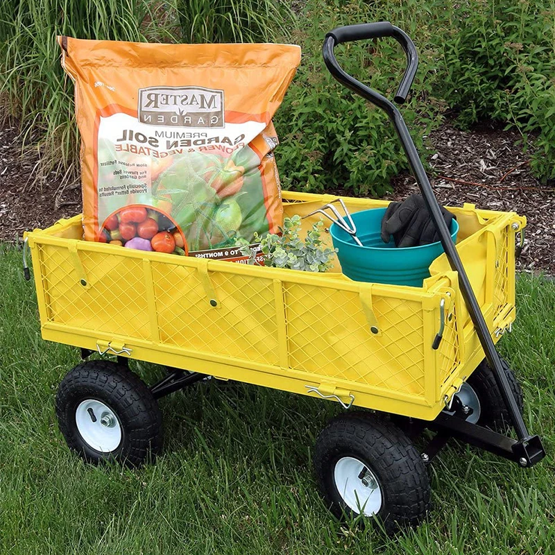 Wagon Garden Cart Extendable Firewood Rack Garden Trolley Buy Garden