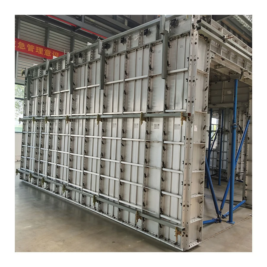 Yellow Decorative Insulation Wet Cast Formwork  Japan Civil Construction Aluminum Formwork