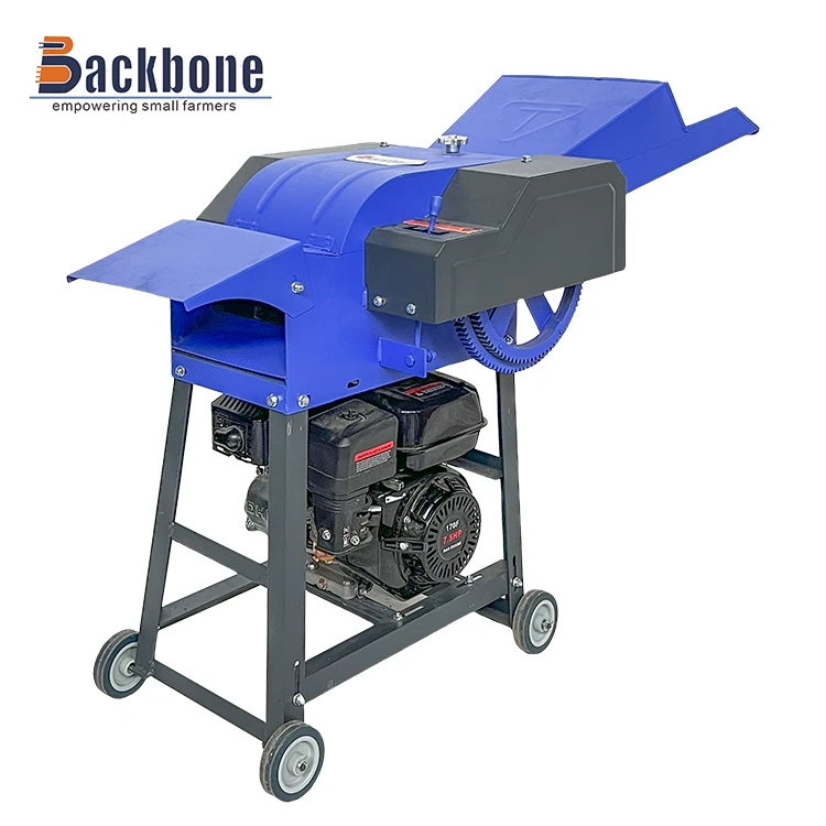 Wholesale Engine Hand Operated Chaff Cutter Pulverizer Machine for Napier Grass and Corn Straw Shredder Sale in South Africa