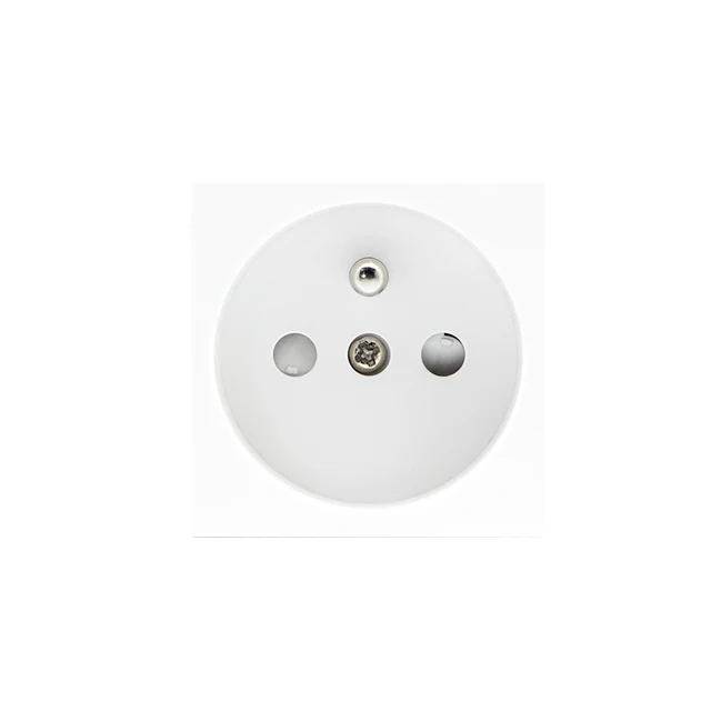 16A French Socket With Screw-on Mounting Plate Modules&Sockets