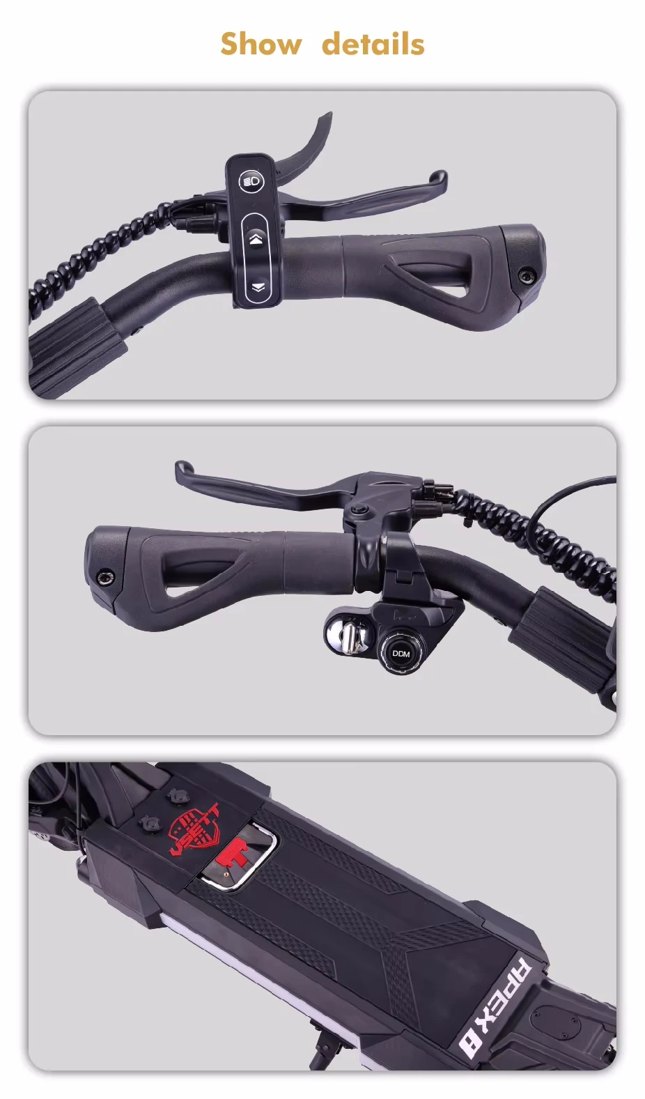 2024 New Ew Electric Scooter Battery 48V 15.6Ah VSETT 8 APEX Model Electric Scooter Powerful Adult Electric Scooters 1200W