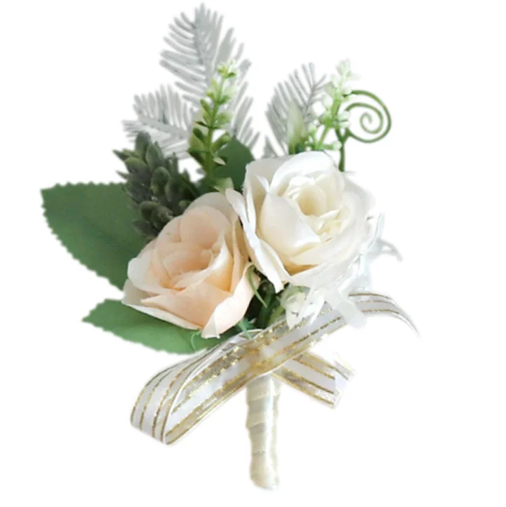 結婚式の新郎新婦コサージュウエスタンスタイルの姉妹グループ手首の花 Buy 手首ローズの花の結婚式 人工コサージュの花 装飾の結婚式の花 Product On Alibaba Com