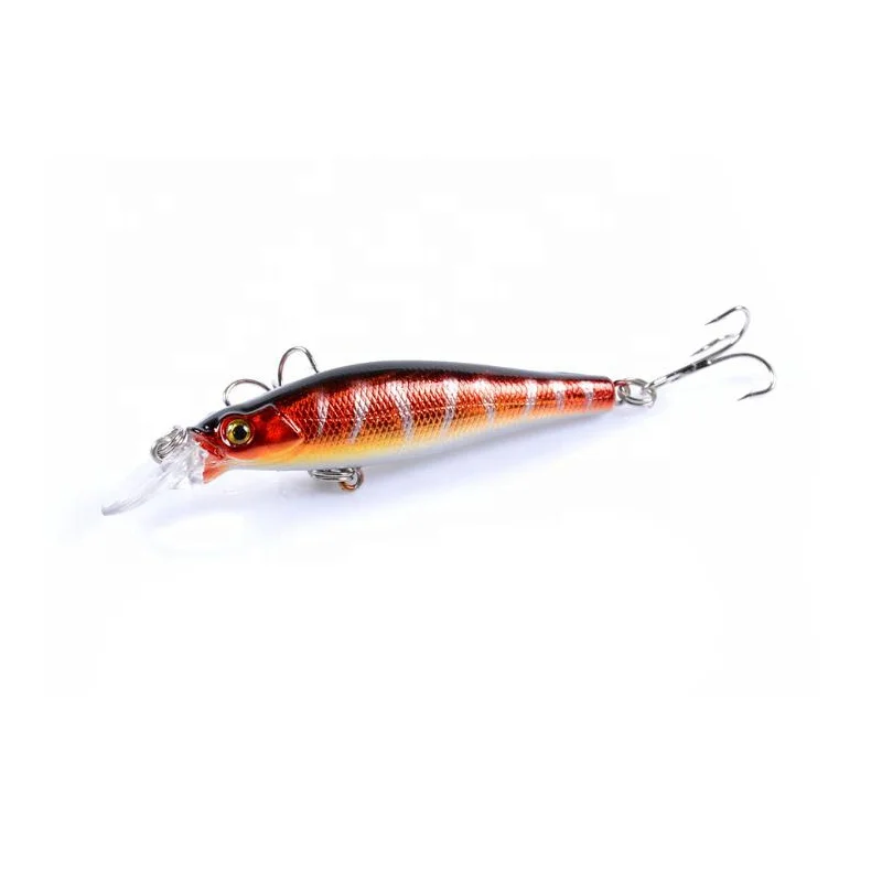 Pikes/Trout/Walleye/Redfish Tackle with 3D Eyes Strong Treble Hooks Life-Like Swimbait Bass Crankbait Hard Minnow Fishing Lures
