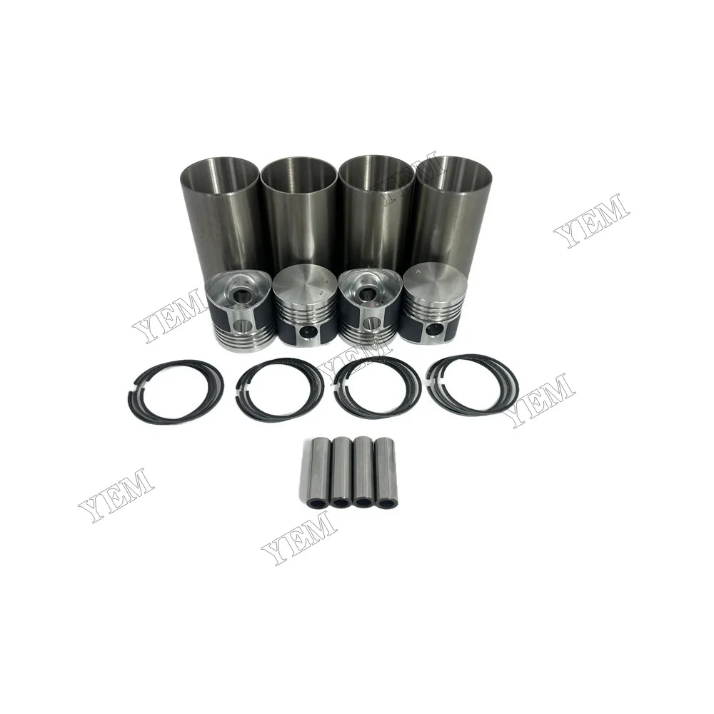 Cylinder Liner Kit Compatible for Mitsubishi K4B Engine Repair Kit 5