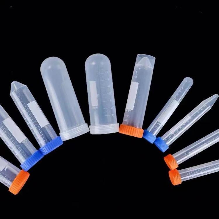 10 мл 15 мл 25 мл 50 мл винтовая коническая центрифужная пробирка (нестерильная) экономичная пластиковая центрифужная пробирка