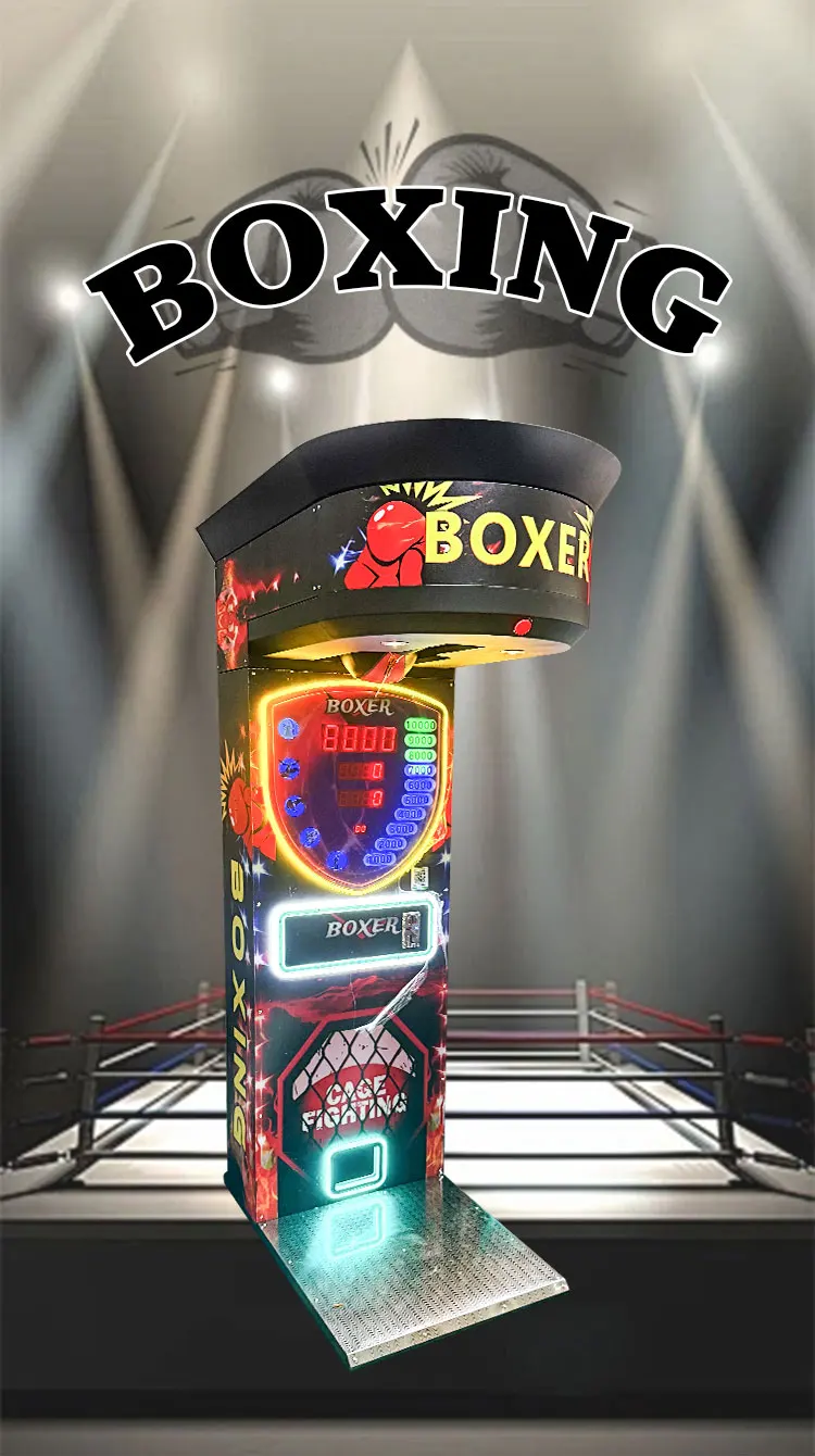 Funpark Customized Amusement Boxing Arcade Game Sports Gift Coin Operated Games Machines supplier