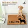 Cartoon Imitation Coconut Fiber Floor Mat - 1