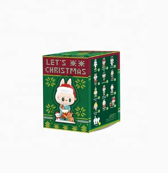 POPMART LABUBU LET’S CHRISTMAS PENDANT pop mart Labubu Together Christmas Series Pendant 1PC